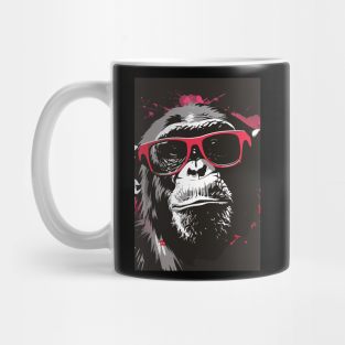 Banksy Graffiti monkey Mug